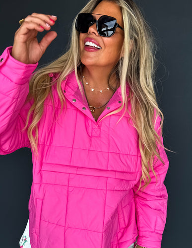 Puffer Jackets (Pink/Green/Beige)