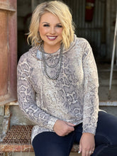 Load image into Gallery viewer, Snakeskin Leightweight Hoodie