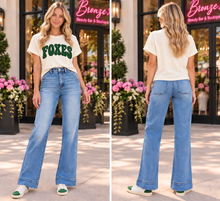 Load image into Gallery viewer, Risen High Rise Cuff Jeans