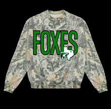 Load image into Gallery viewer, Leopard/Camo Foxes Tee/Sweatshirt