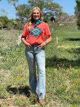 Load image into Gallery viewer, Ashley Aztec Tee