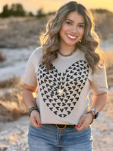 Load image into Gallery viewer, Tiny Hearts with Gold Puff Tee &amp; Sweatshirt