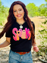 Load image into Gallery viewer, Spooky Tee in Glitter Puff