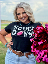 Load image into Gallery viewer, Sync Logic - Touchdown with Sequin Football Tee