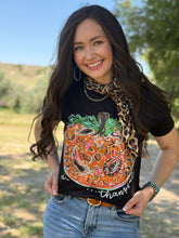 Load image into Gallery viewer, Callie Ann Stelter Thankful Pumpkin Crew Tee &amp; Sweatshirt