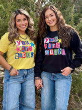 Load image into Gallery viewer, You Are Enough Tee &amp; Sweatshirt