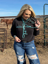 Load image into Gallery viewer, Faith in Teal Metallic Puff