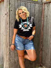 Load image into Gallery viewer, Durango Aztec Vneck Tee